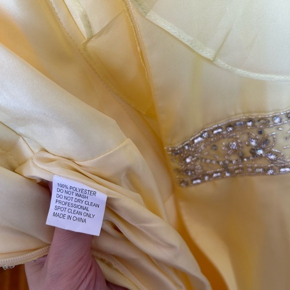 NWT Mac Duggal Ruffled Off-Shoulder A-line Dress - Picture 7 of 9